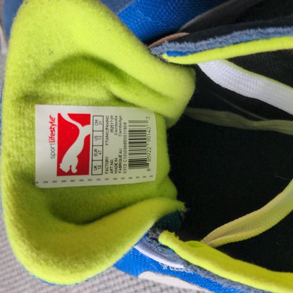 Puma Mesh Speeder Sneaker size US 13 New - Picture 5 of 9